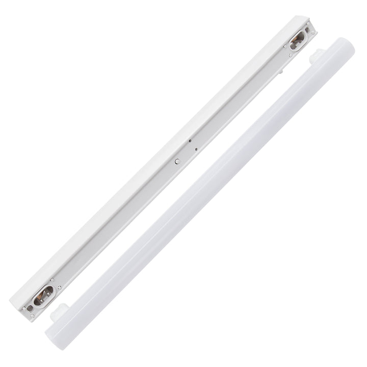 LED Bathroom Wall Lamp, Above Mirror Under Kitchen Cabinet Light Fixture, with Replaceable S14S 500MM 8W 700Lm LED Tube